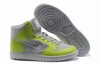 hommes nike dunk high 2012-2019U hi hyp prm green fluorescent